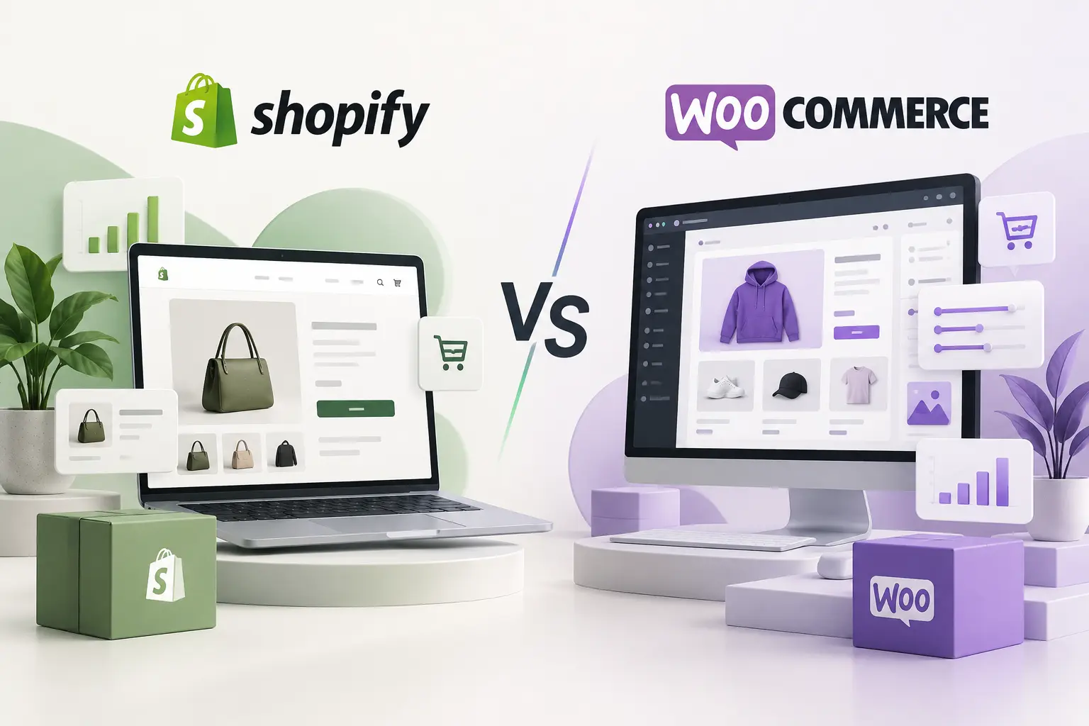 Shopify vs WooCommerce